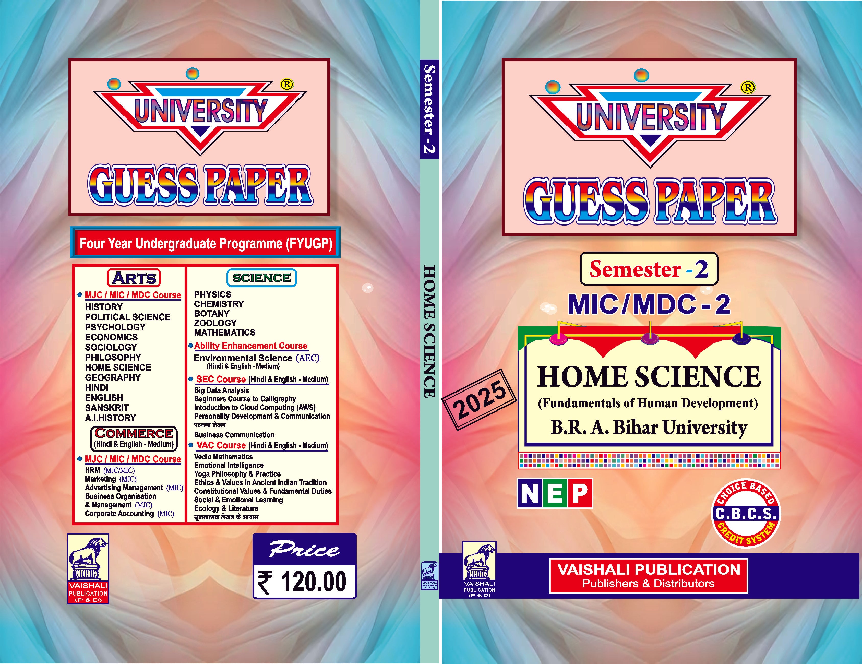 Home Science-MIC/MDC(Hindi)