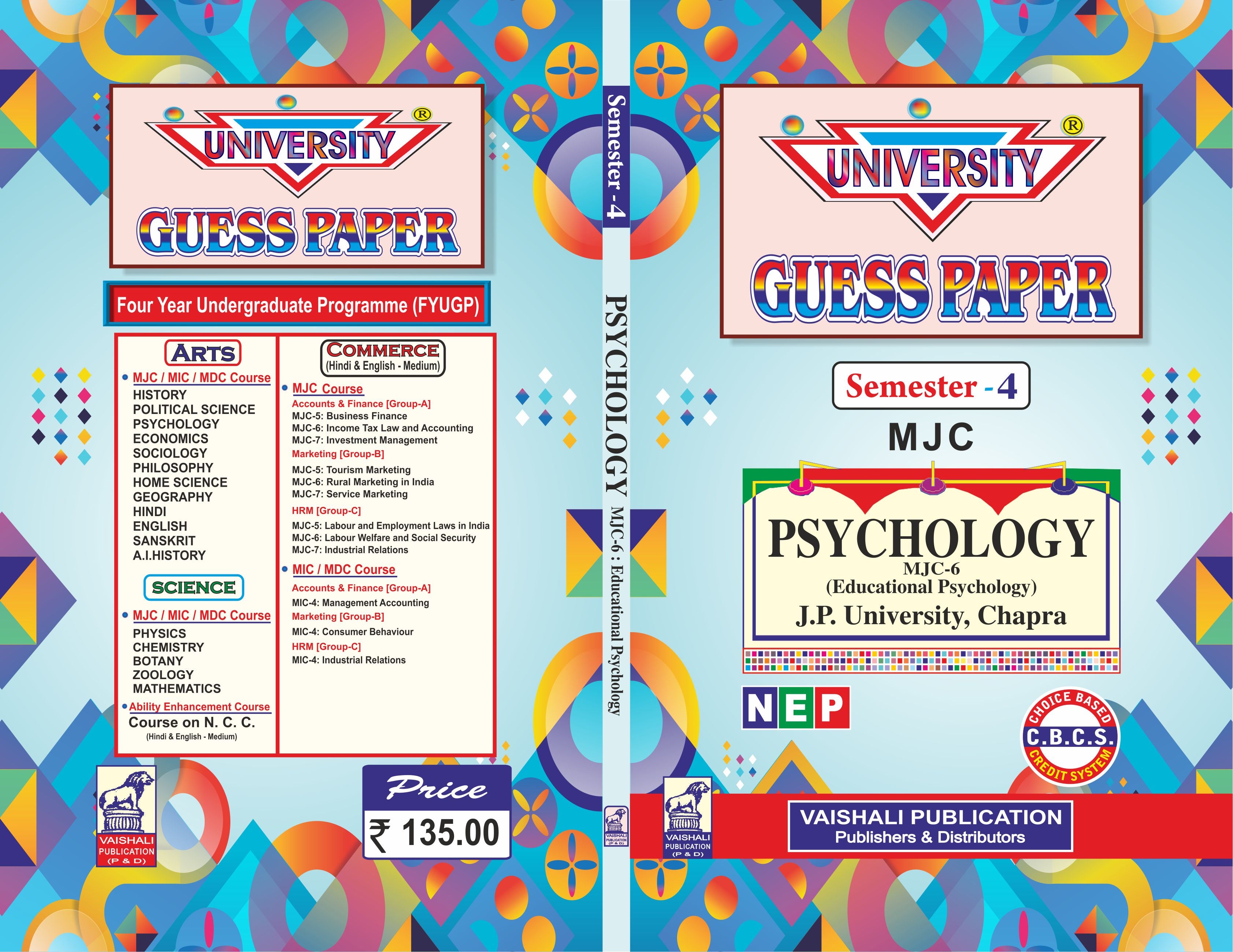 Psychology-MJC-6(Hindi)